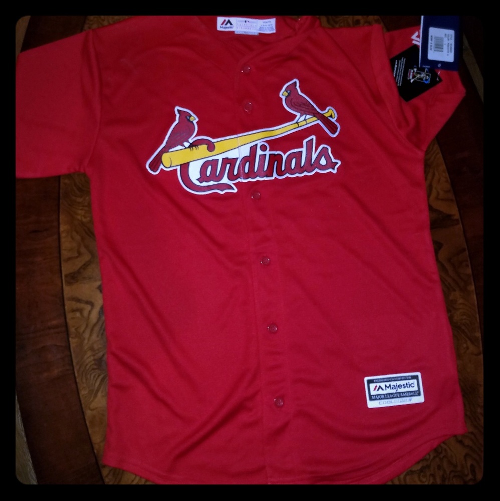 St Louis Cardinals baseball jersey on-field replic